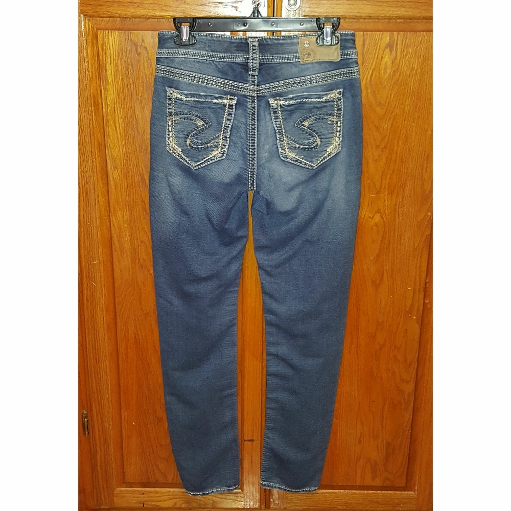 Silver Jeans Suki Mid Pencil Skinny Joga Jeans